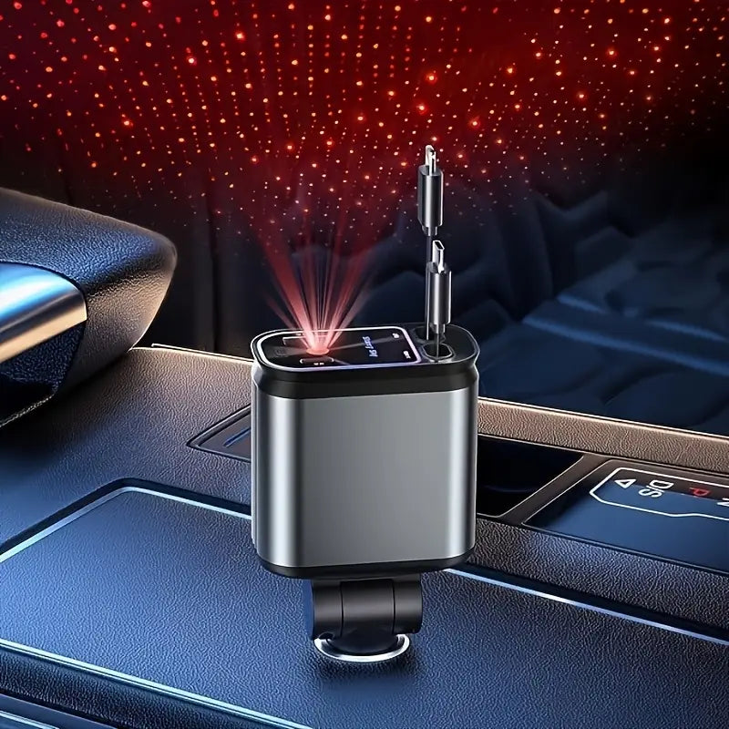 Car Charger with Soft Ambient LED
