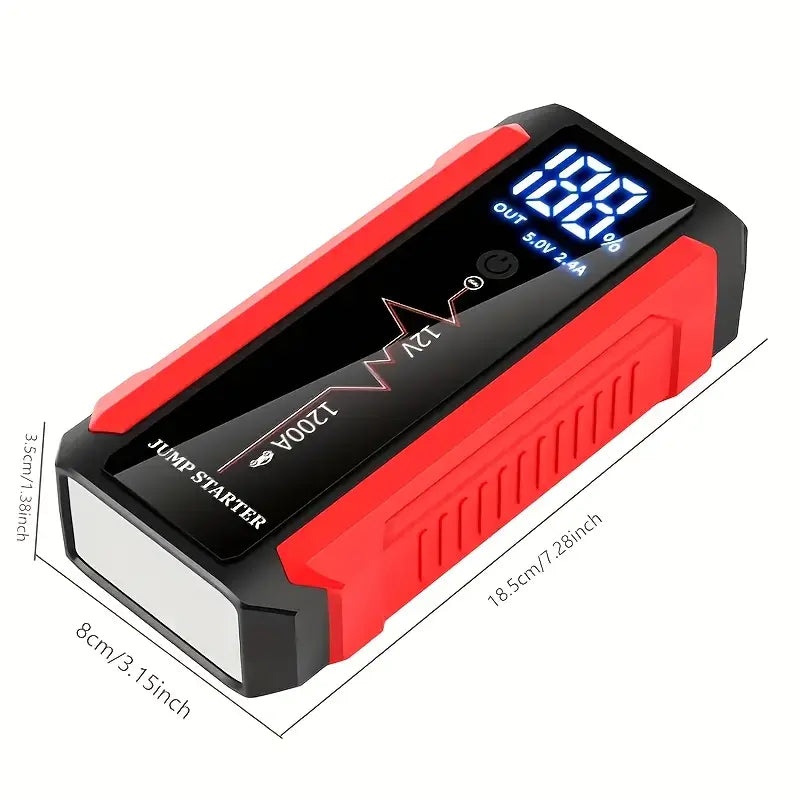 12V Portable Car Battery Jump Starter