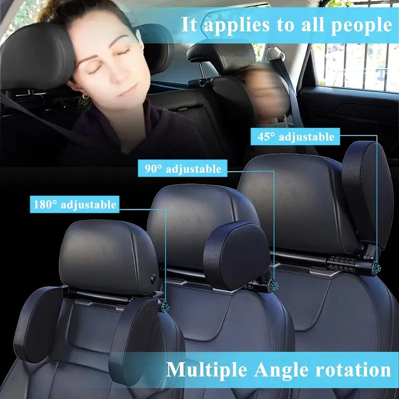 Adjustable Car Headrest Pillow