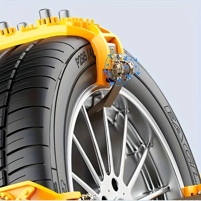 6 Pcs Anti-Skid Car Tire Chains