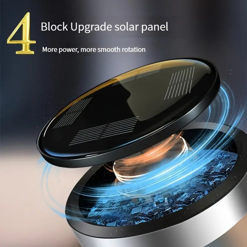 Solar-Powered Helicopter Car Air Freshener – Fun & Unique