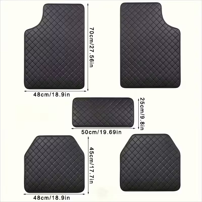Set of 5 Car Floor Mats