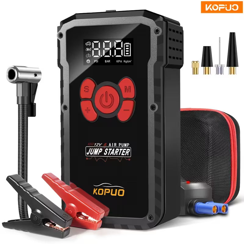 KOPUO 7-in-1 6000A Car Jump Starter
