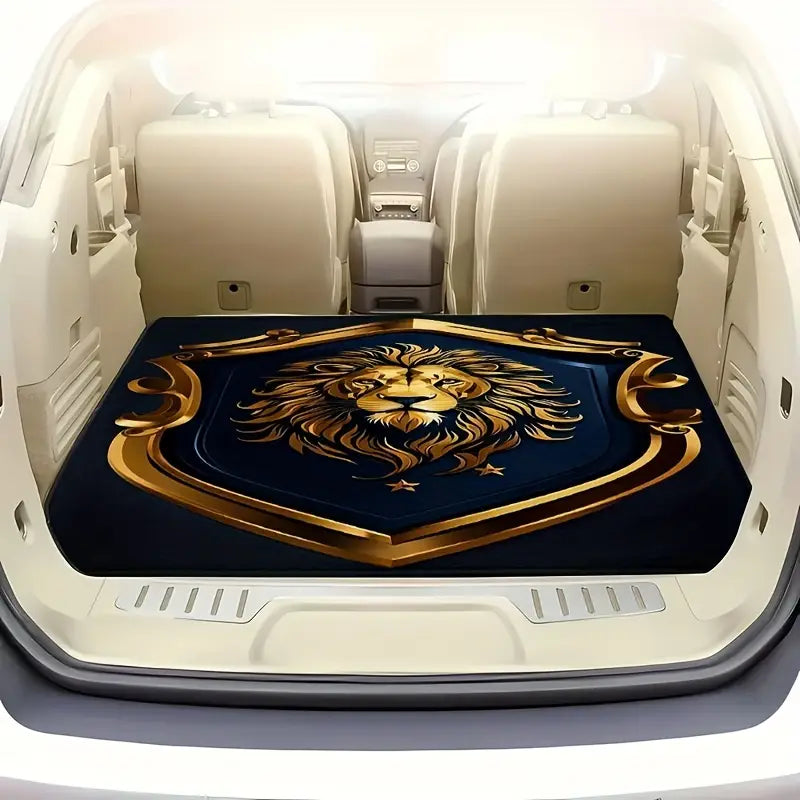 Lion Emblem Trunk Mat