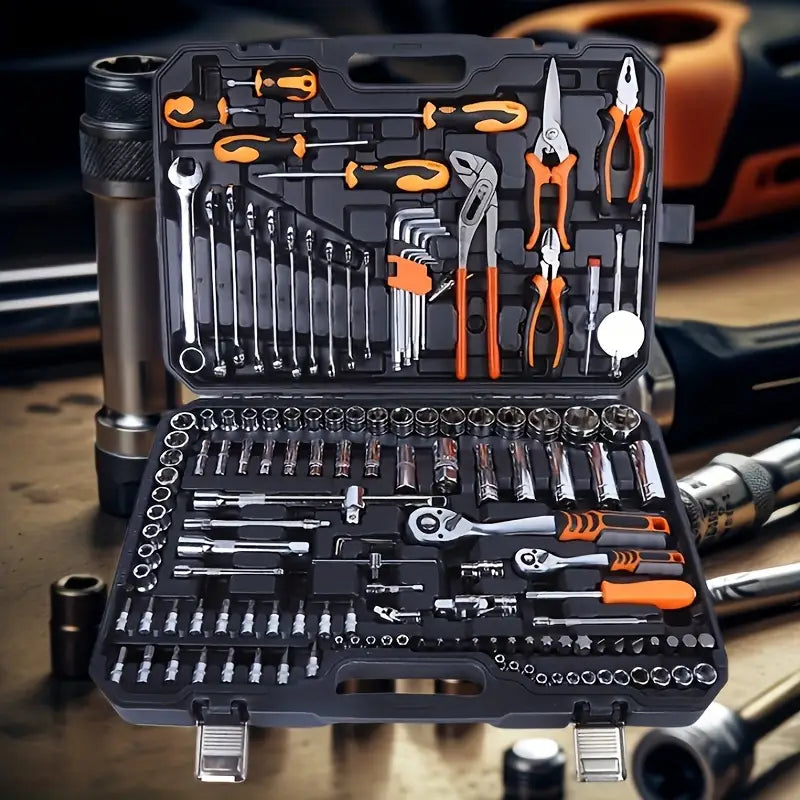 Portable Car Repair Tool Set – Complete Automotive Kit