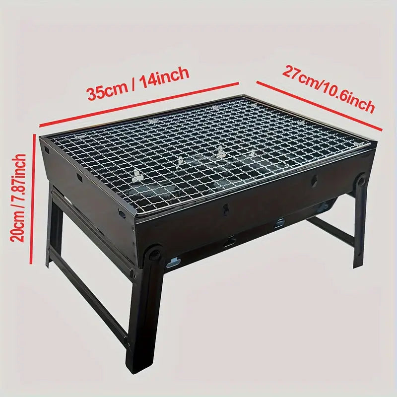 Portable Foldable BBQ Grill – Outdoor Cooking