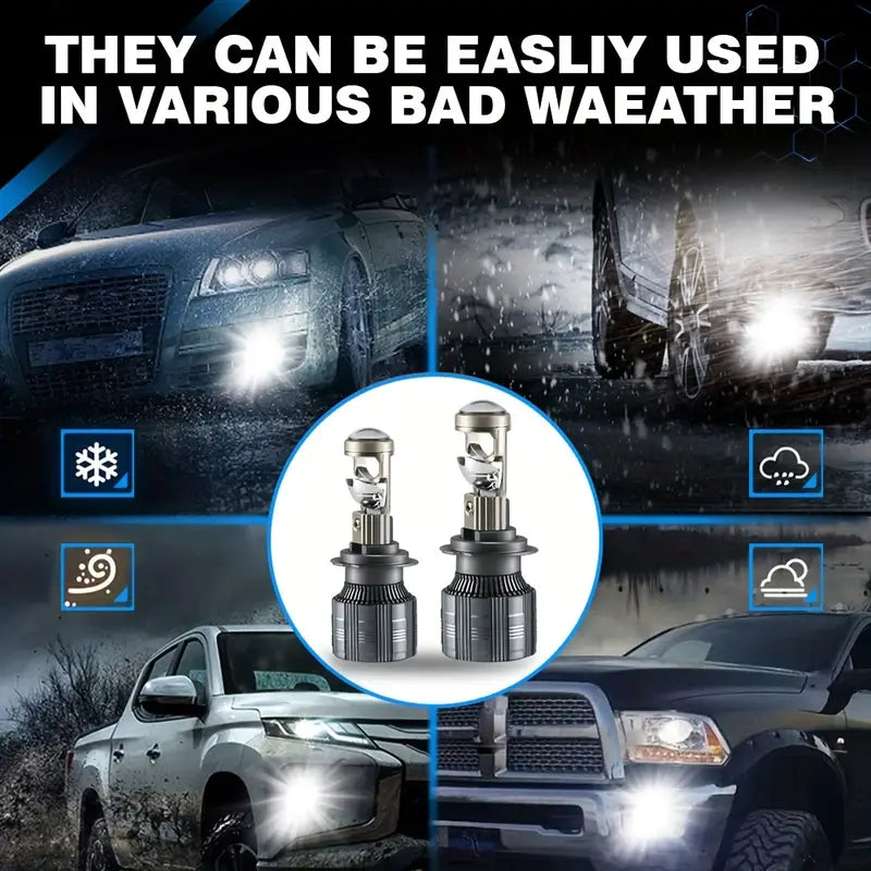 2x H7 Headlight Bulbs 2025
