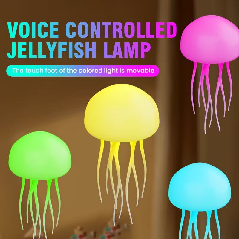 Voice-Controlled Jellyfish Lamp