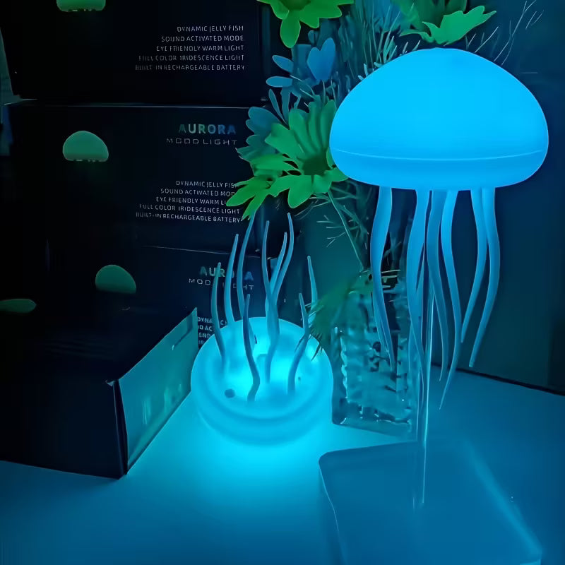 Voice-Controlled Jellyfish Lamp