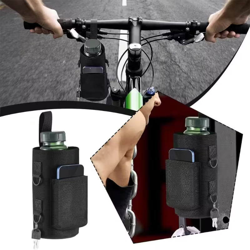 Magnetic Water Bottle Holder Compatible with Backpack