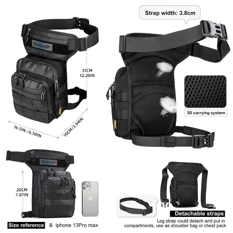 Motorcycle Leg Bag