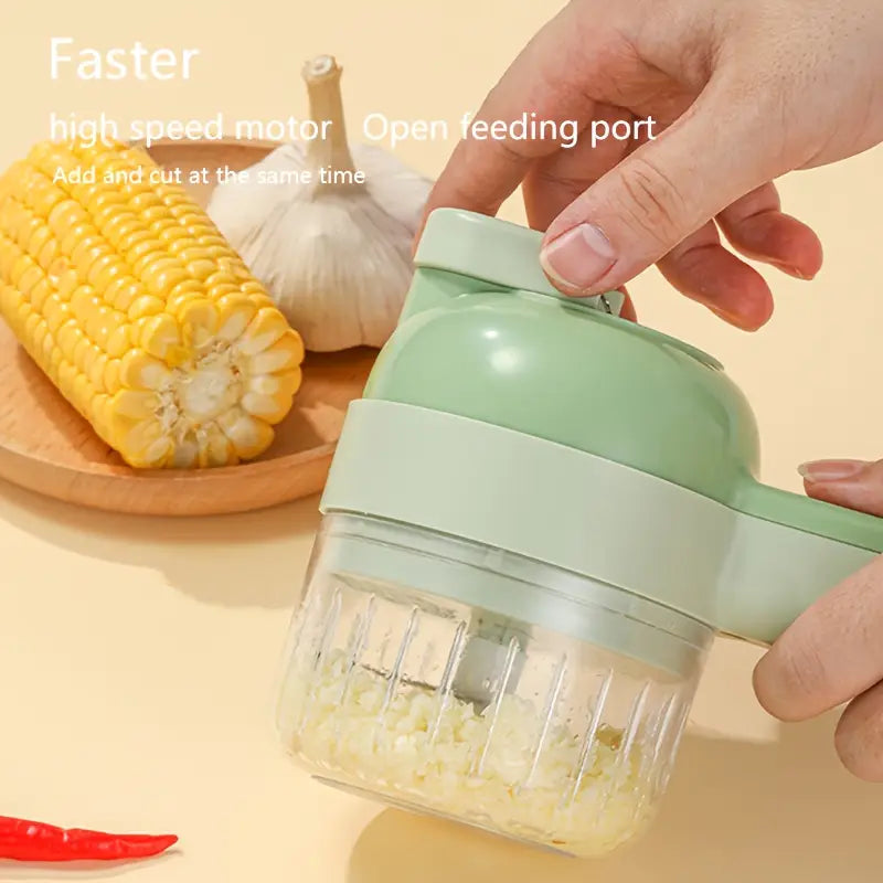 Multifunctional Food Chopper Set – Slicer, Dicer & Grinder
