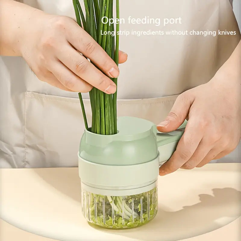 Multifunctional Food Chopper Set – Slicer, Dicer & Grinder