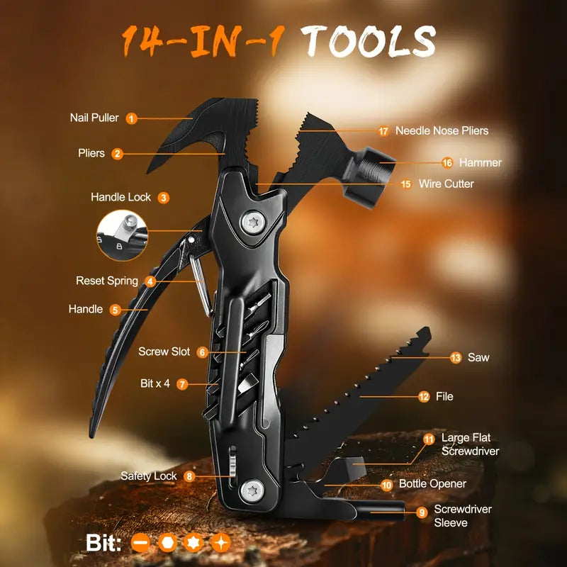 Multifunctional Survival Hammer