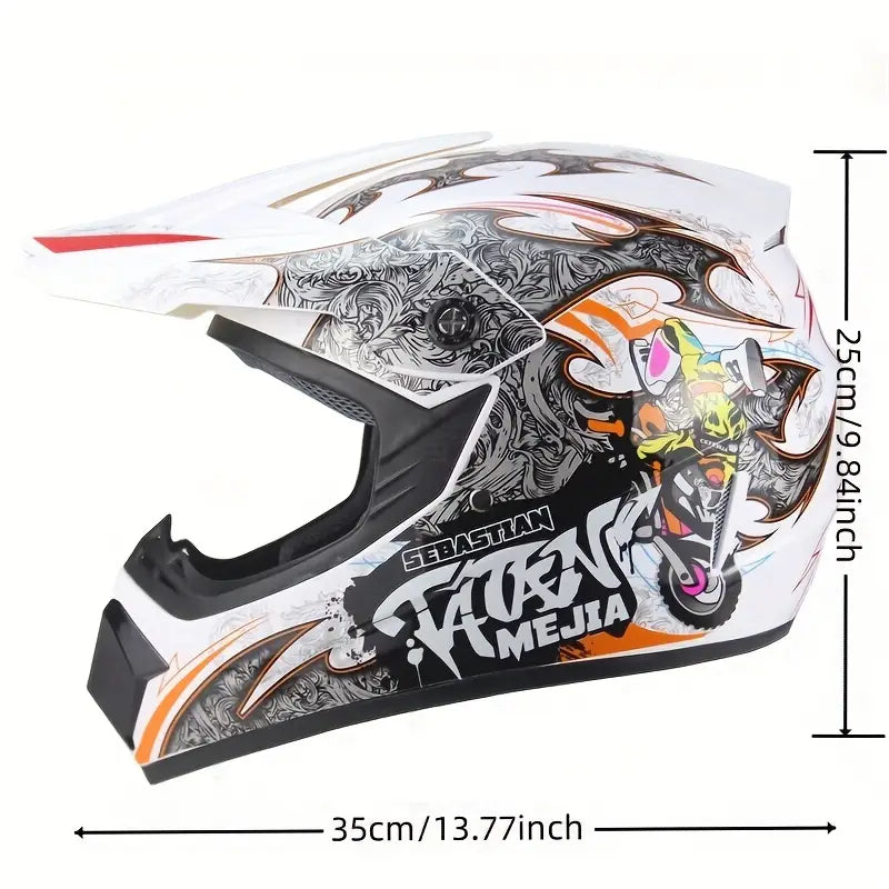 Full-Face Off-Road Motorcycle Helmet