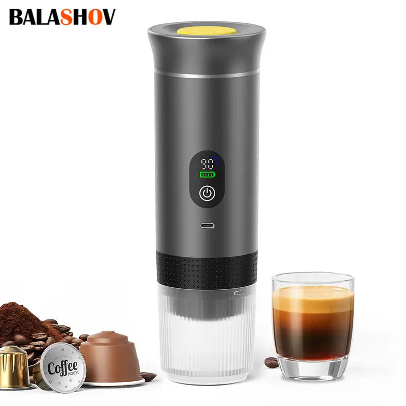 Portable Espresso Machine – Travel Coffee Maker