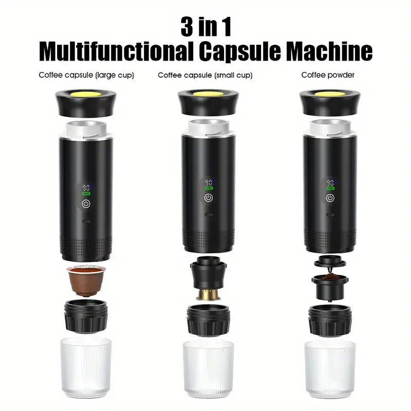 Portable Espresso Machine – Travel Coffee Maker
