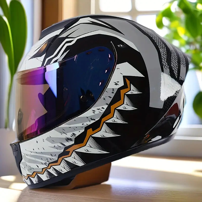 Unisex L02 Full-Face Motorcycle Helmet