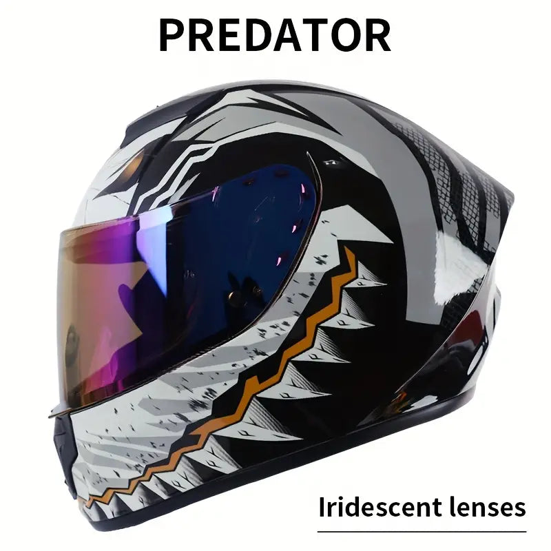 Unisex L02 Full-Face Motorcycle Helmet
