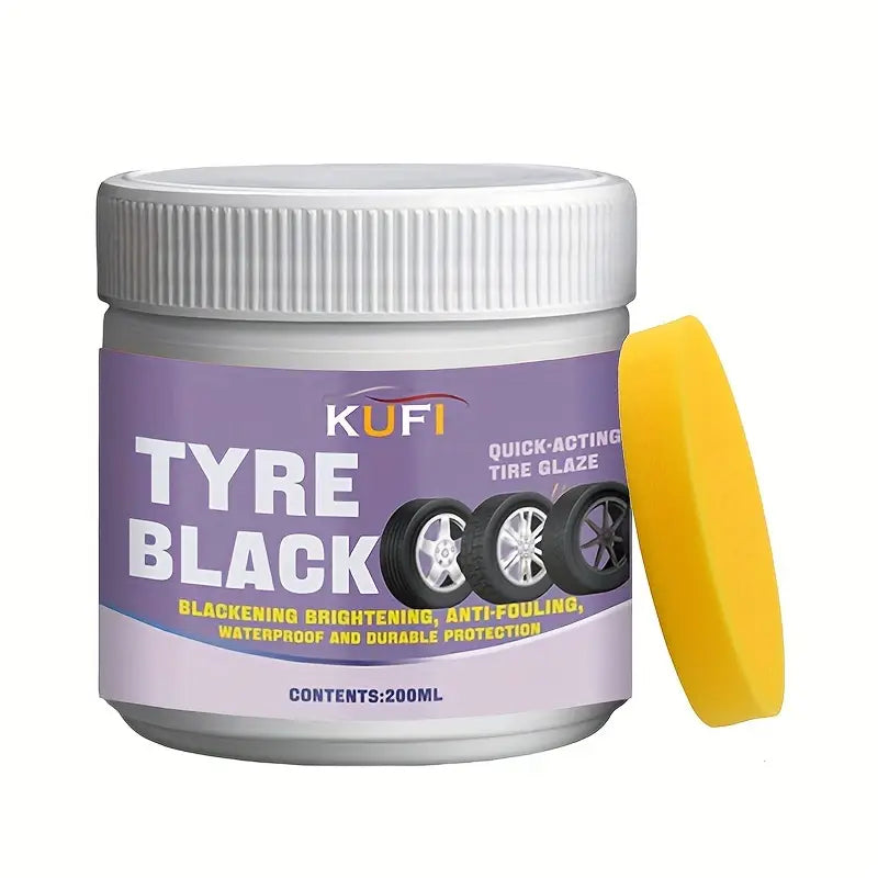 Premium Car Tire Shine Wax