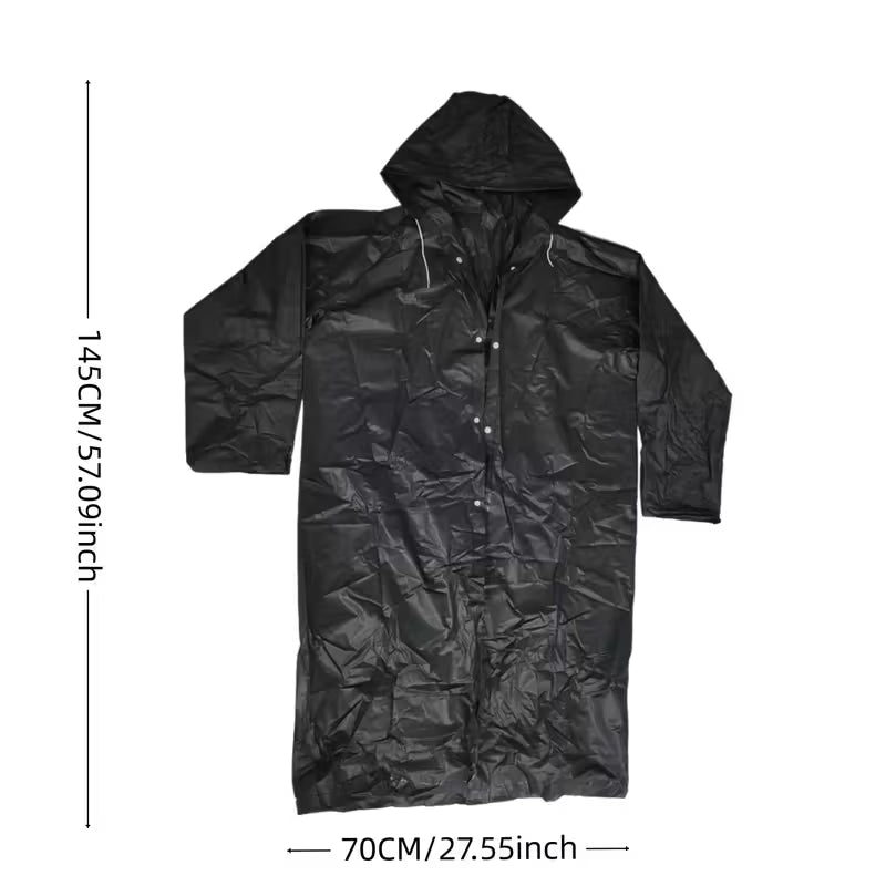 Raincoat and Waterproof Shoe Covers Set