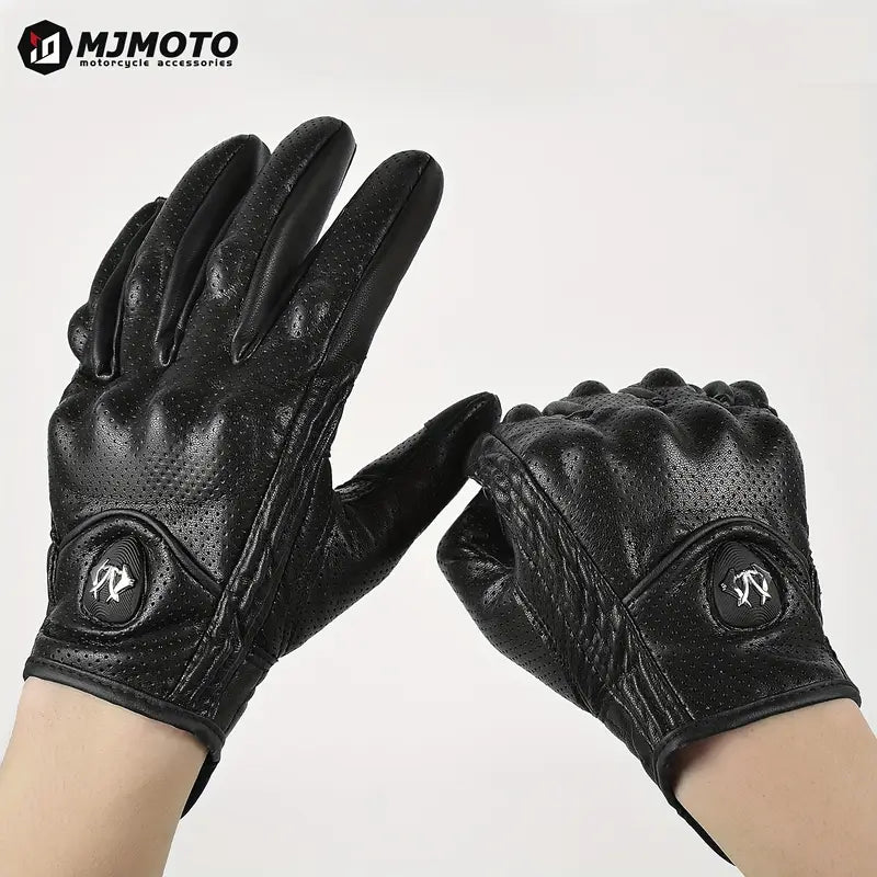 Retro Motorcycle Gloves