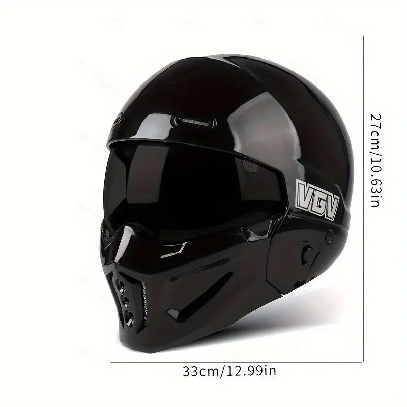 Retro Motorcycle Helmet