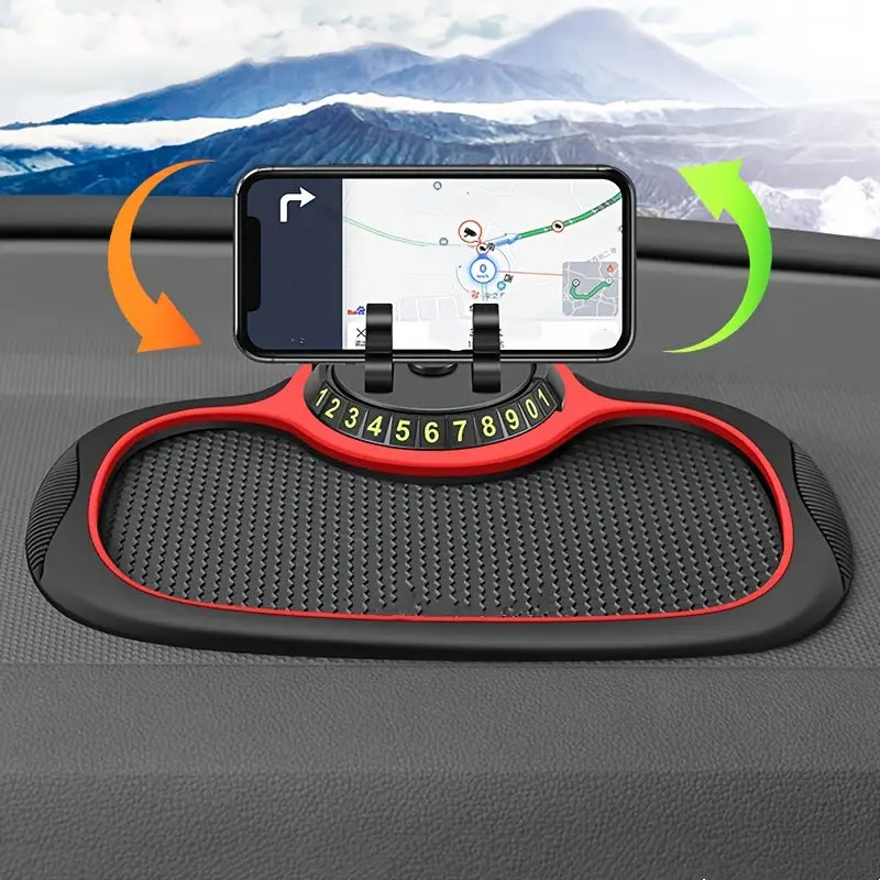 Rotating Car Dashboard Phone Holder β 360Β° Adjustable Mount