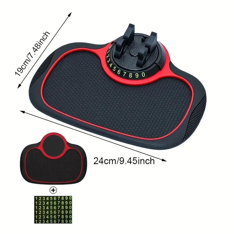 Rotating Car Dashboard Phone Holder β 360Β° Adjustable Mount