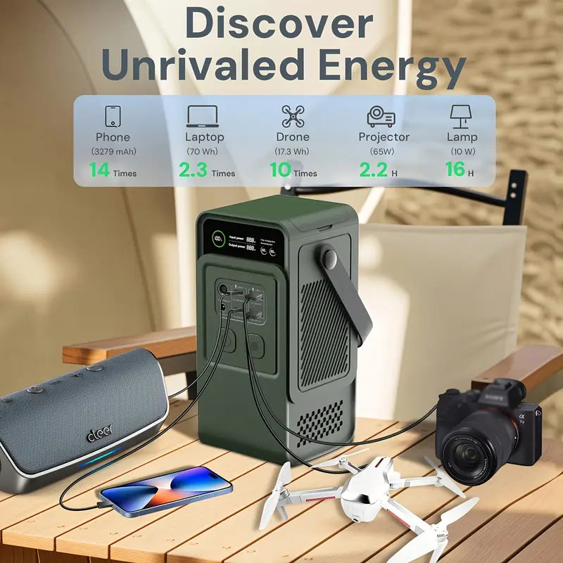 Solar Camping Lantern 60,000mAh