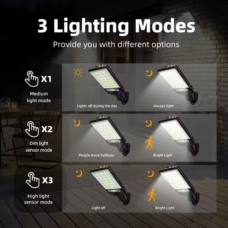 6 Solar-Powered Motion Sensor Lights for Outdoor Use