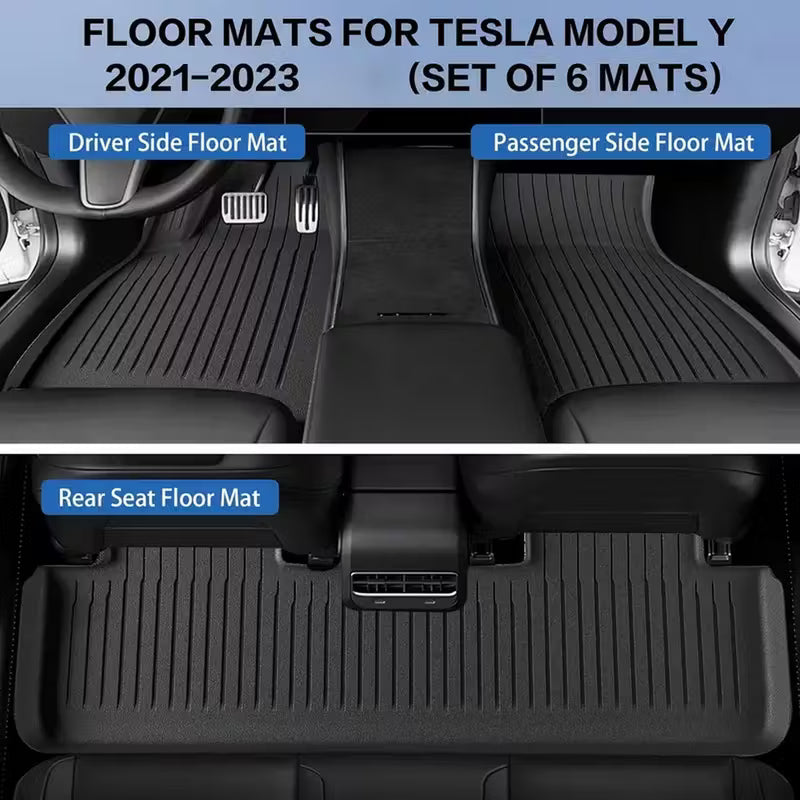 Tesla Model Y (2021-2024) Car Floor Mats