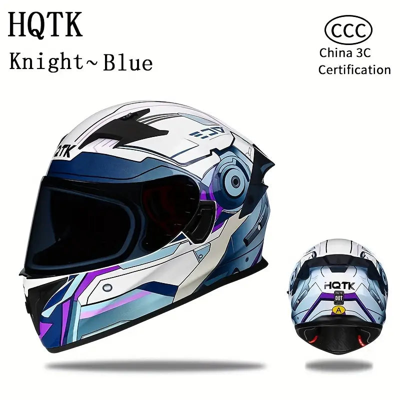 Unisex Full-Face Motorcycle Helmet