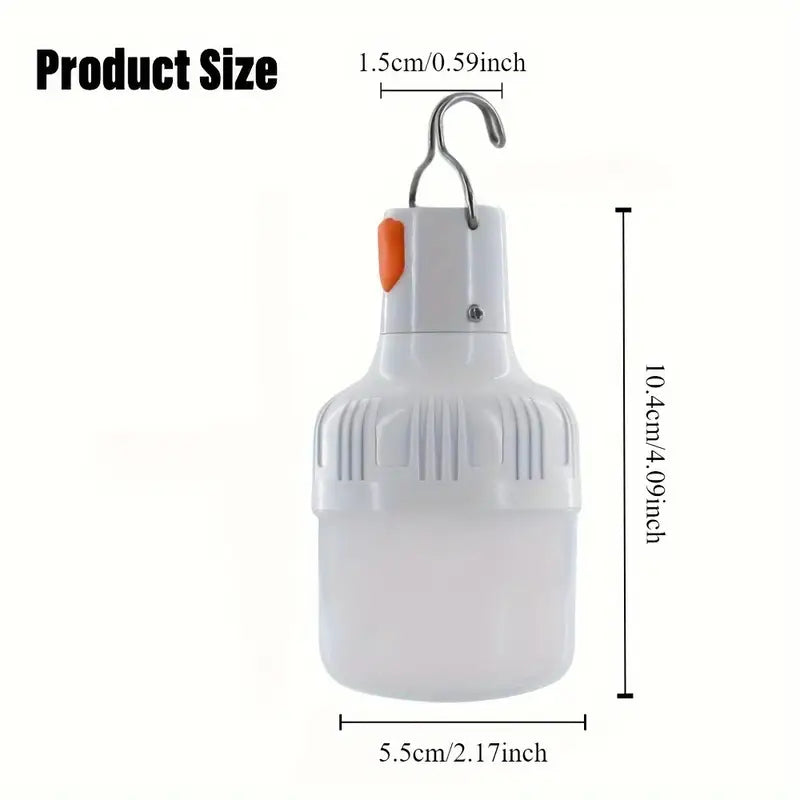 4-Pack USB Outdoor LED Light Bulbs