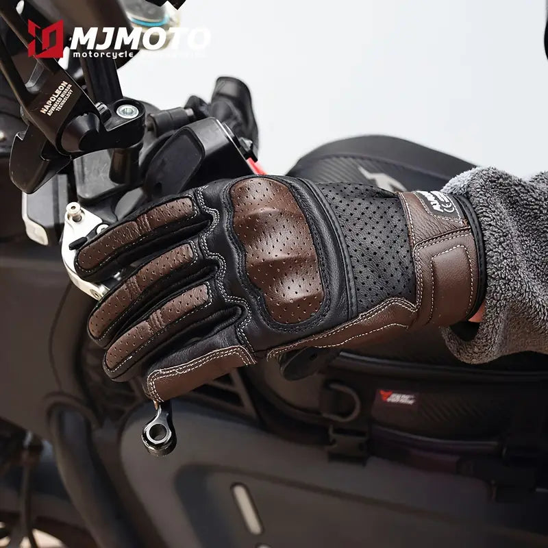 Vintage Motorcycle Gloves