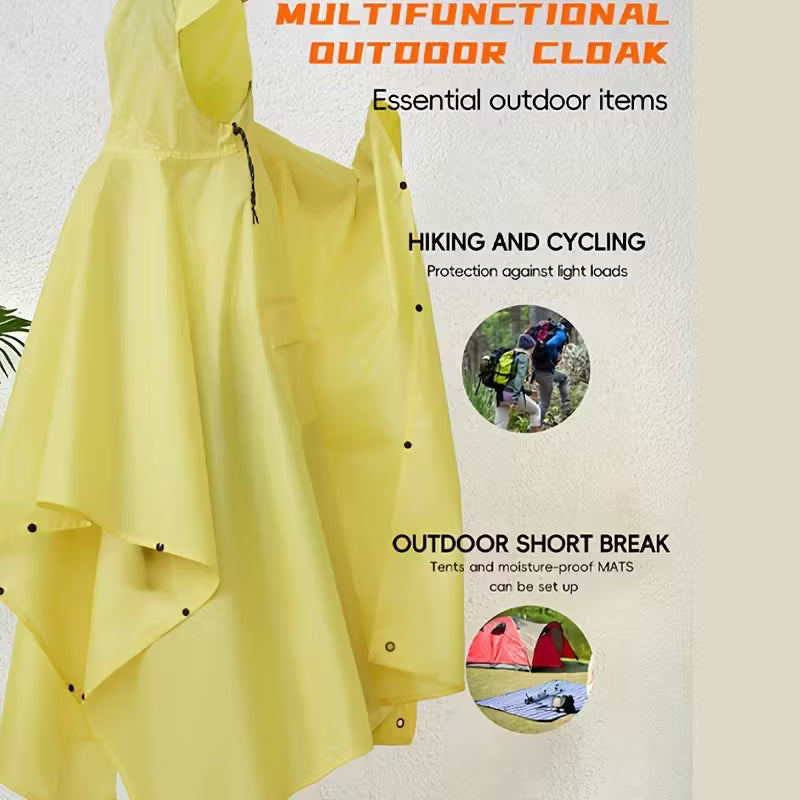 High-Quality 3-in-1 Waterproof Raincoat