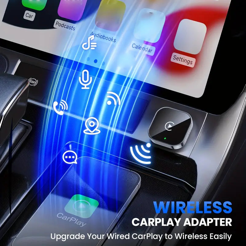 2-in-1 Wireless CarPlay & Android Auto Adapter