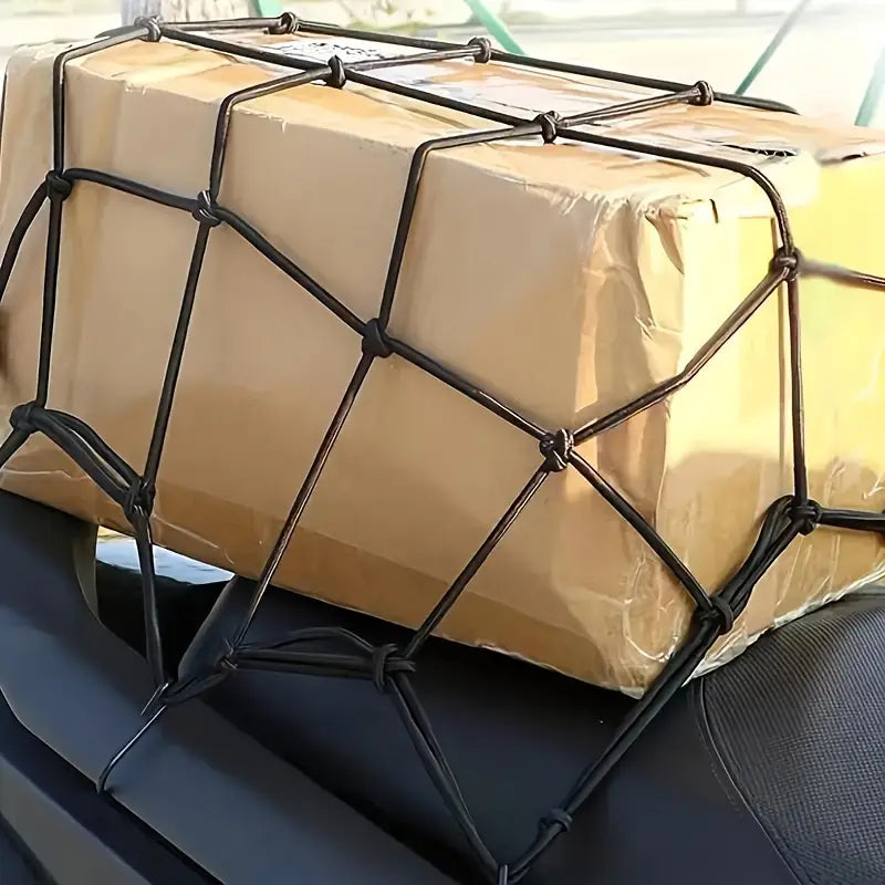 Elastic Motorcycle Helmet Holder Net
