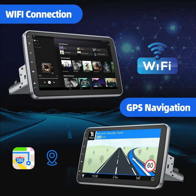 ESSGOO 10.1 Inch Car Stereo with Touchscreen