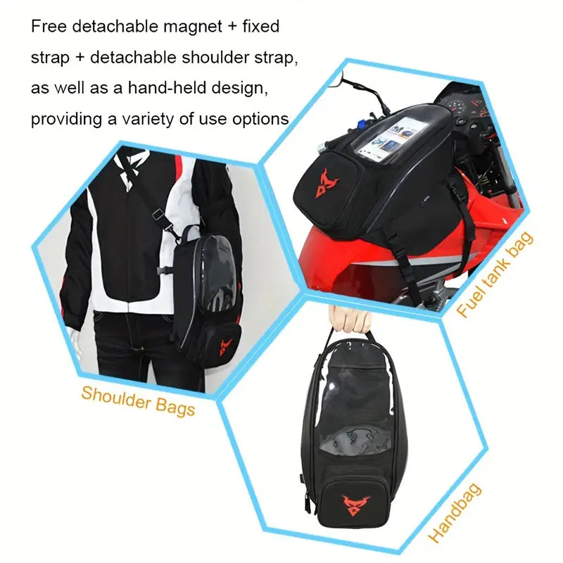 Magnetic Motorcycle Bag
