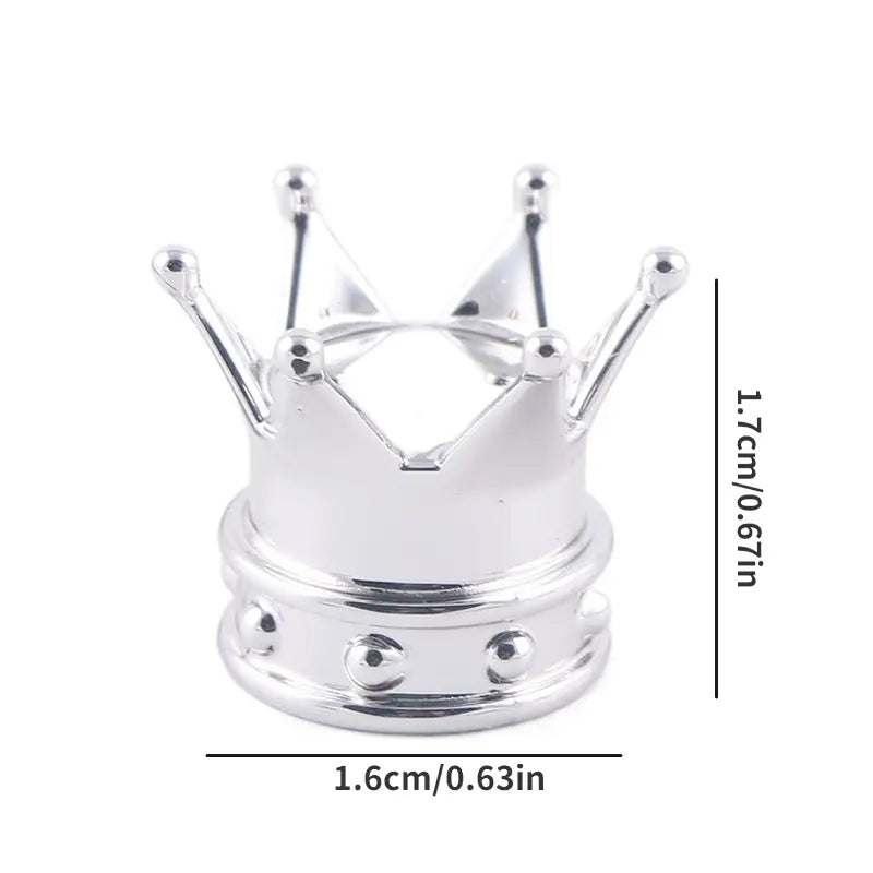 Set of 4 Car Tire Valve Caps