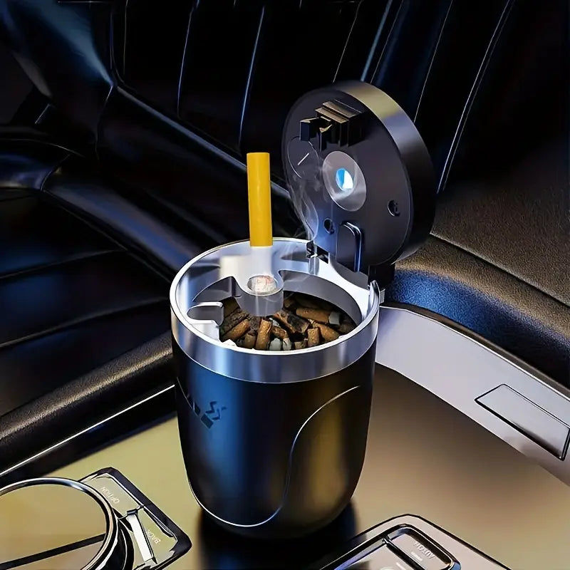 Car Ashtray with LED Light