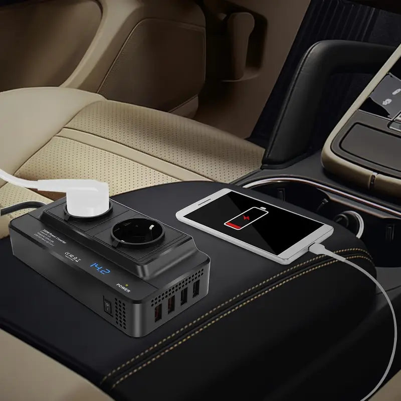 200W Car Power Inverter