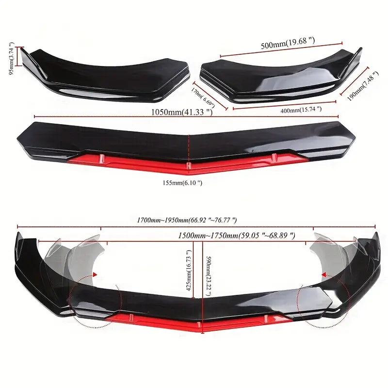 Universal Front Lip Spoiler