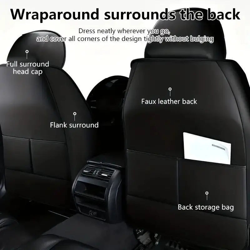 Luxury Car Seat Covers for 5 Seats