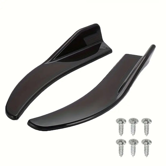 Front & Rear Bumper Lip Spoiler Pair