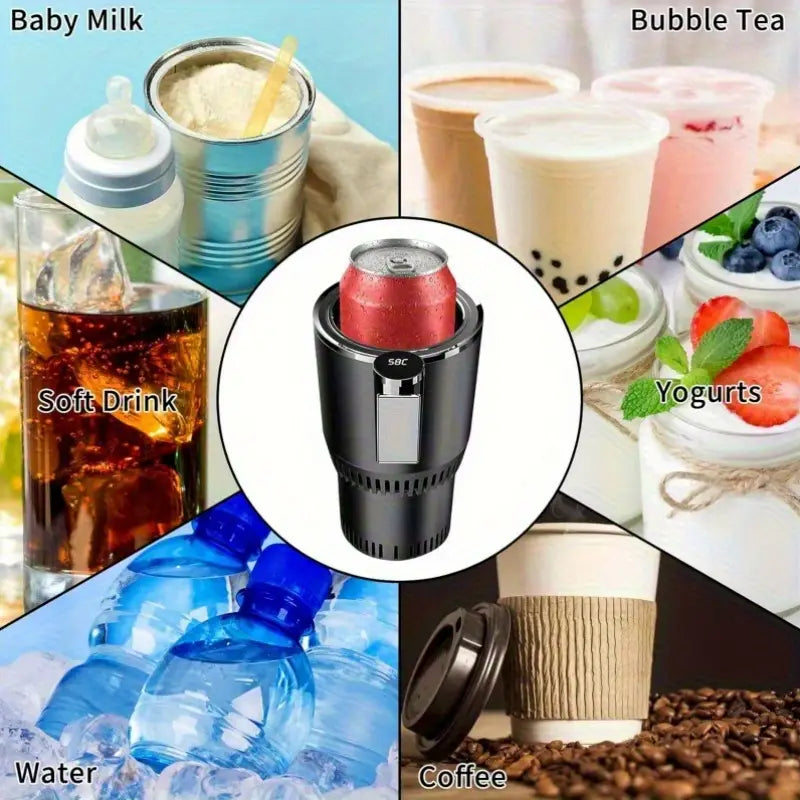 Portable 2-in-1 Car Heater and Fan