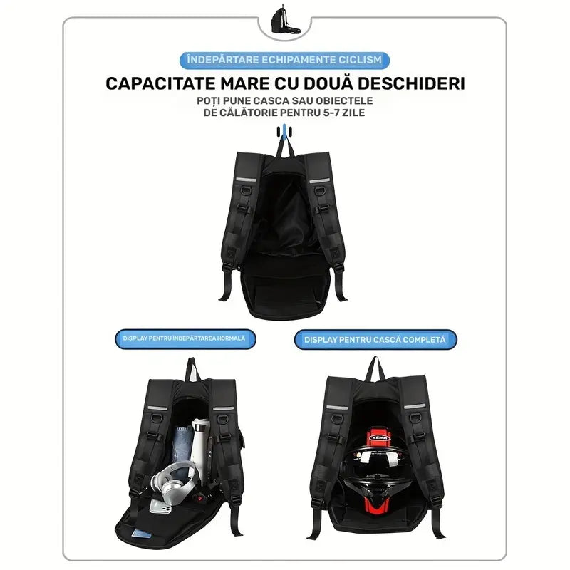 Motorcycle Helmet Backpack