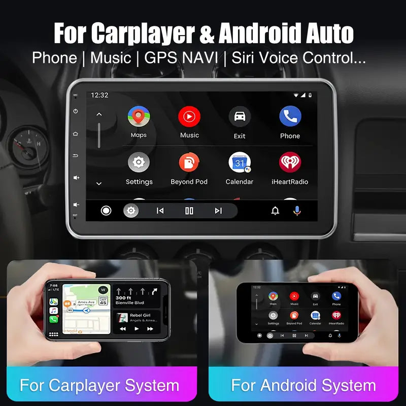 ESSGOO 10.1 Inch Car Stereo with Touchscreen