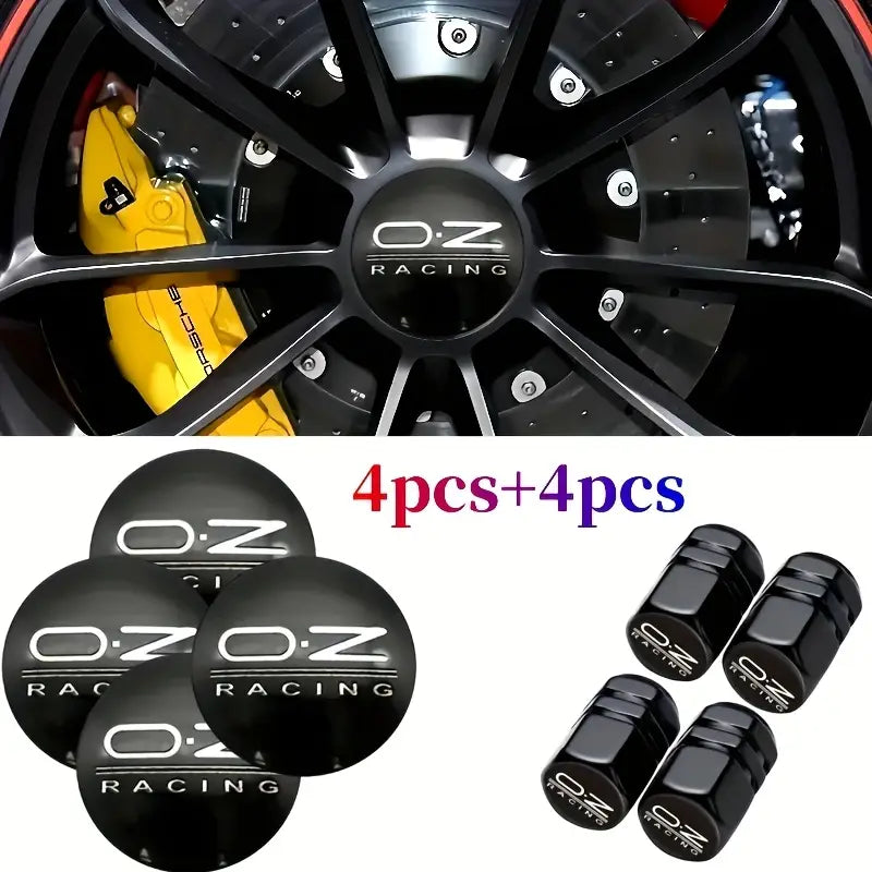8x OZ Racing Wheel Center Caps